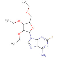 15811-32-2 2-Fluoro-2',3',5'-triacetoxyadenosine chemical structure