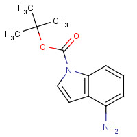 885270-30-4 1-BOC-4-AMINOINDOLE chemical structure