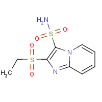 141776-47-8 2-Ethylsulfonylimidazo[1,2-a]pyridine-3-sulfonamide chemical structure