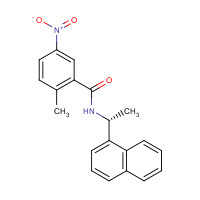 1093070-15-5 2-Methyl-N-(1R-naphthalen-1-yl-ethyl)-5-nitro-benzamide chemical structure