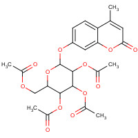 28541-71-1 4-Methylumbelliferyl2,3,4,6-tetra-O-acetyl-a-D-mannopyranoside chemical structure