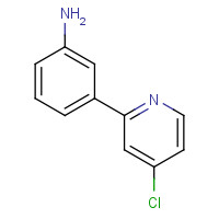 879088-41-2 4-chloro-3-(pyridin-2-yl)benzenamine chemical structure