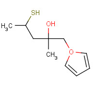 180031-78-1 4-((2-FURANMETHYL)THIO)-2-PENTANONE chemical structure