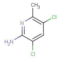 22137-52-6 2-AMINO-3,5-DICHLORO-6-METHYLPYRIDINE chemical structure