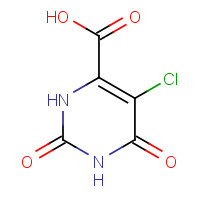 36313-98-1 5-Chloro-1,2,3,6-tetrahydro-2,6-dioxo-4-pyrimidinecarboxylic acid chemical structure