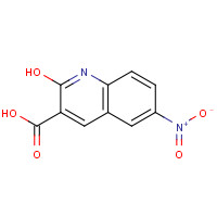 85870-49-1 2-HYDROXY-6-NITRO-QUINOLINE-3-CARBOXYLIC ACID chemical structure