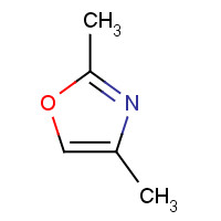 7208-05-1 2,4-Dimethyl oxazole chemical structure