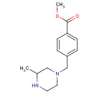 914349-83-0 METHYL 4-(3-METHYLPIPERAZIN-1-YLMETHYL)BENZOATE chemical structure