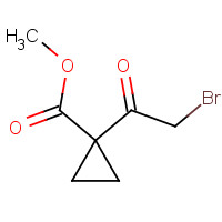 1184913-42-5 methyl 1-(2-bromoacetyl)cyclopropanecarboxylate chemical structure