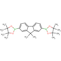 325129-69-9 1,3,2-DIOXABOROLANE,2,2'-(9,9-DIMETHYL-9H-FLUORENE-2,7-DIYL)BIS[4,4,5,5-TETRAMETHYL] chemical structure