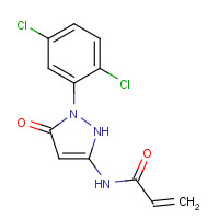 87820-16-4 1-(2,5-Dichlorophenyl)-3-propeneamido-5-pyrazolone chemical structure