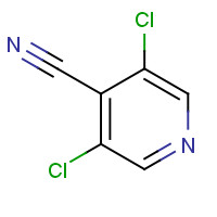 153463-65-1 3,5-DICHLORO-4-PYRIDINECARBONITRILE chemical structure