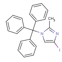 157255-72-6 2-METHYL-4-IODO-1-TRITYLIMIDAZOLE chemical structure