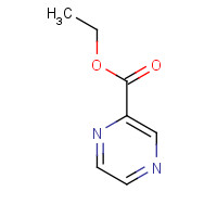 6924-68-1 ethyl pyrazinecarboxylate chemical structure