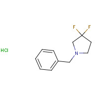 862416-37-3 1-benzyl-3,3-difluoropyrrolidine hydrochloride chemical structure