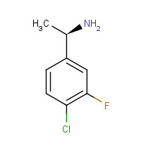 1114559-14-6 (R)-1-(4-Chloro-3-fluorophenyl)ethanamine chemical structure