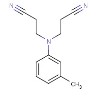 18934-20-8 3,3'-((3-Methylphenyl)imino)bispropanenitrile chemical structure