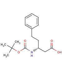 218608-83-4 BOC-(R)-3-AMINO-5-PHENYLPENTANOIC ACID chemical structure