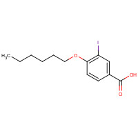 1131614-78-2 4-(hexyloxy)-3-iodobenzoic acid chemical structure