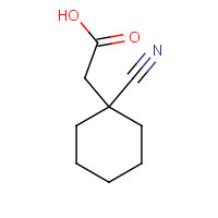 133481-09-1 1-Cyanocyclohexaneacetic acid chemical structure