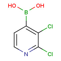 951677-39-7 2,3-dichloro-4-pyridineboronic acid chemical structure