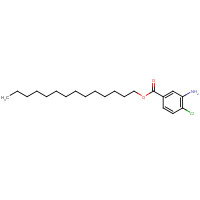 146408-63-1 3-Amino-4-chlorobenzoic acid tetradecyl ester chemical structure