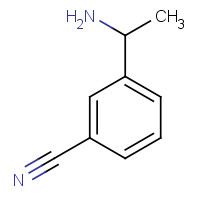 153994-67-3 3-(1-AMINOETHYL)BENZONITRILE chemical structure