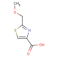 1086380-07-5 2-(METHOXYMETHYL)-1,3-THIAZOLE-4-CARBOXYLIC ACID chemical structure