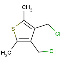 5368-70-7 3,4-BIS(CHLOROMETHYL)-2,5-DIMETHYLTHIOPHENE chemical structure