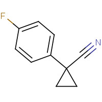 97009-67-1 1-(4-FLUORO-PHENYL)-CYCLOPROPANECARBONITRILE chemical structure