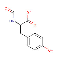 13200-86-7 N-FORMYL-L-TYROSINE chemical structure
