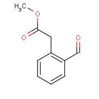 63969-83-5 methyl 2-(2-formylphenyl)acetate chemical structure
