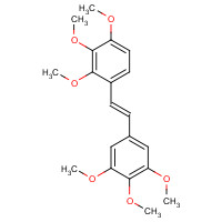 61240-22-0 (E)-3,4,5,3',4',5'-Hexamethoxystilbene chemical structure