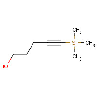 13224-84-5 5-(TRIMETHYLSILYL)-4-PENTYN-1-OL chemical structure