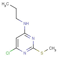 261765-64-4 4-Chloro-2-(methylthio)-6-(propylamino)pyrimidine chemical structure