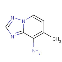 1150617-78-9 7-methyl-[1,2,4]triazolo[1,5-a]pyridin-8-amine chemical structure