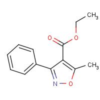1143-82-4 Ethyl 5-methyl-3-phenylisoxazole-4-carboxylate chemical structure