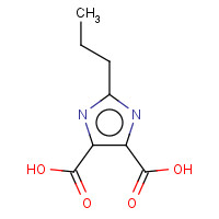 58954-23-7 2-Propyl-1H-imidazole-4,5-dicarboxy acid chemical structure