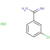 24095-60-1 3-CHLOR-BENZAMIDINE HYDROCHLORIDE chemical structure