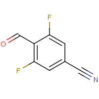 467442-15-5 3,5-DIFLUORO-4-FORMYLBENZONITRILE chemical structure