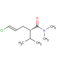 324519-68-8 4-Pentenamide,5-chloro-N,N-dimethyl-2-(1-methylethyl)-,(2S,4E)- chemical structure