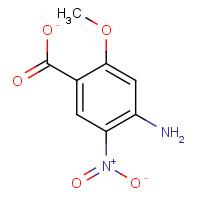 59338-84-0 methyl 4-amino-5-nitro-o-anisate chemical structure