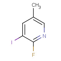 153034-78-7 2-Fluoro-3-iodo-5-methylpyridine chemical structure