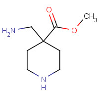 362703-35-3 METHYL 4-AMINOMETHYL-1-BOC-PIPERIDINE-4-CARBOXYLATE chemical structure