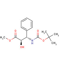 124605-42-1 Methyl (2R,3S)-3-(tert-butoxycarbonylamino)-2-hydroxy-3-phenylpropionate chemical structure