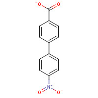 92-89-7 4'-nitro[1,1'-biphenyl]-4-carboxylic acid chemical structure