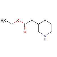 64995-88-6 2-(PIPERIDIN-3-YL)-ACETIC ACID ETHYL ESTER chemical structure