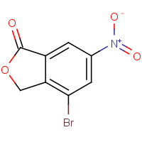 1048917-99-2 4-BROMO-6-NITRO-3H-ISOBENZOFURAN-1-ONE chemical structure