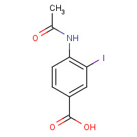190071-24-0 4-acetamido-3-iodobenzoic acid chemical structure