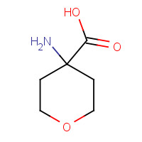 39124-20-4 4-AMINO-TETRAHYDRO-PYRAN-4-CARBOXYLIC ACID chemical structure